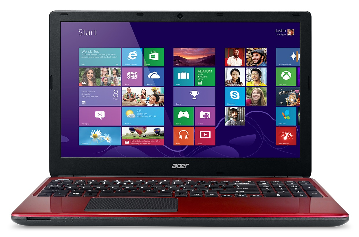 Acer Aspire 570G-33214G1TDnrr Intel® Core™ i3 i3-3217U Laptop 39.6 cm (15.6") 4 GB DDR3-SDRAM 1 TB HDD NVIDIA® GeForce® GT 820M Wi-Fi 4 (802.11n) Windows 8 Red – image 1