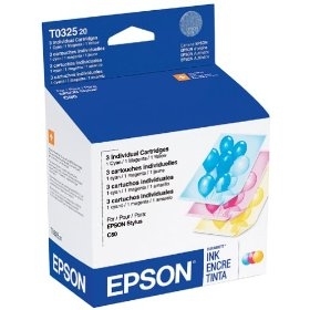 Epson T032520 Tri-color Ink Cartridge