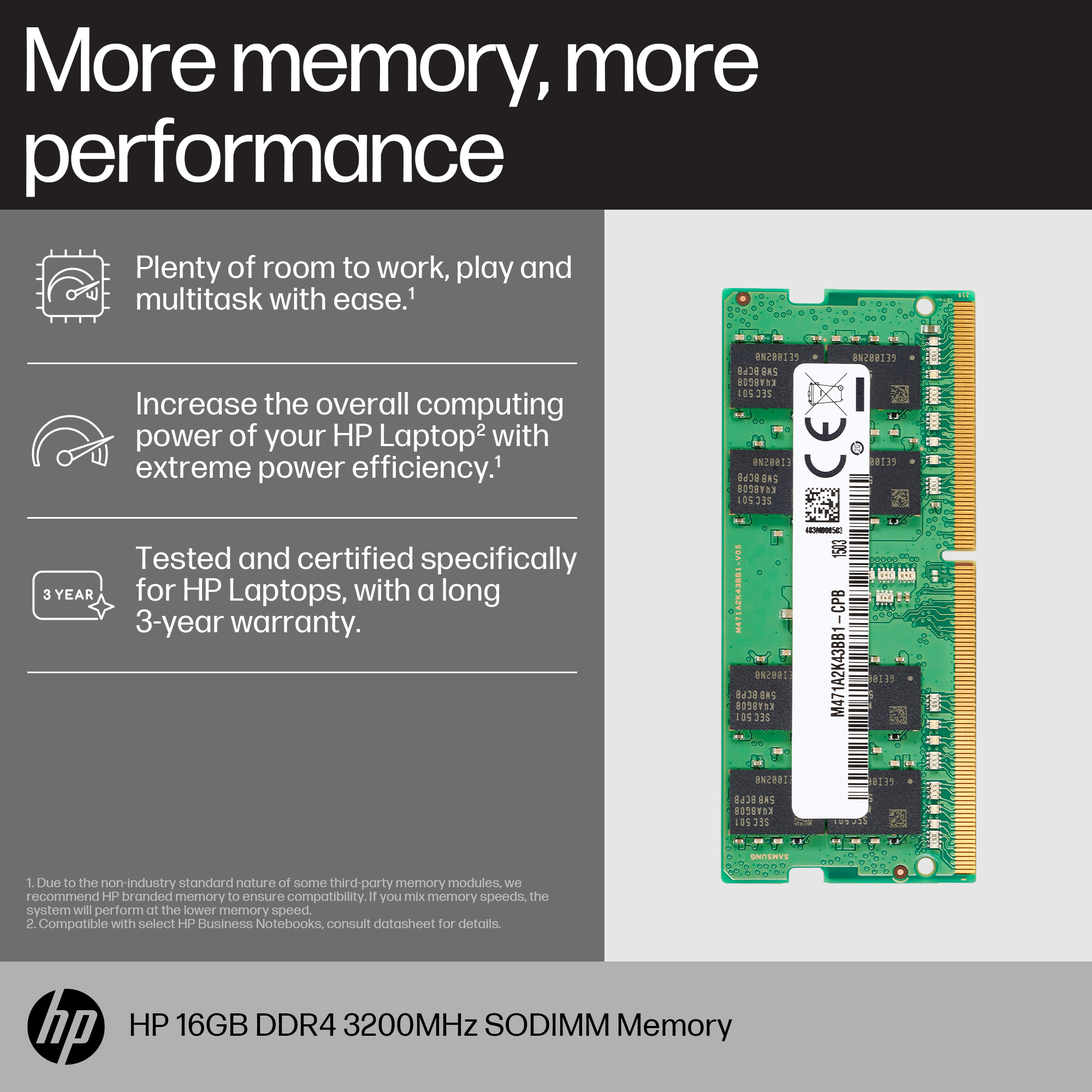 HP 16GB DDR4 3200 SODIMM Memory – image 6