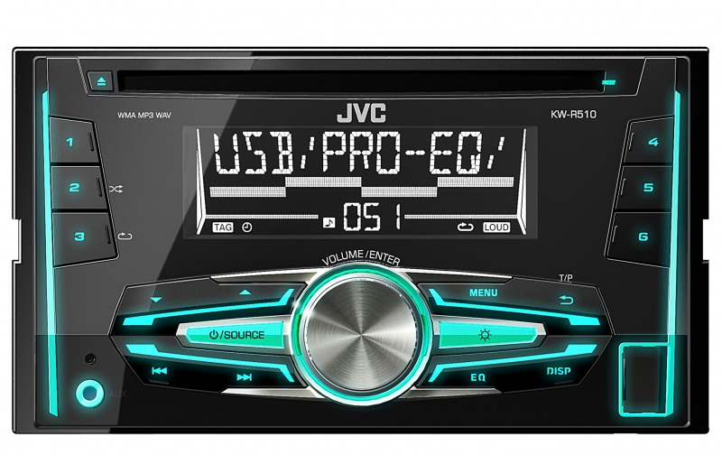 JVC KW-R510EE Black