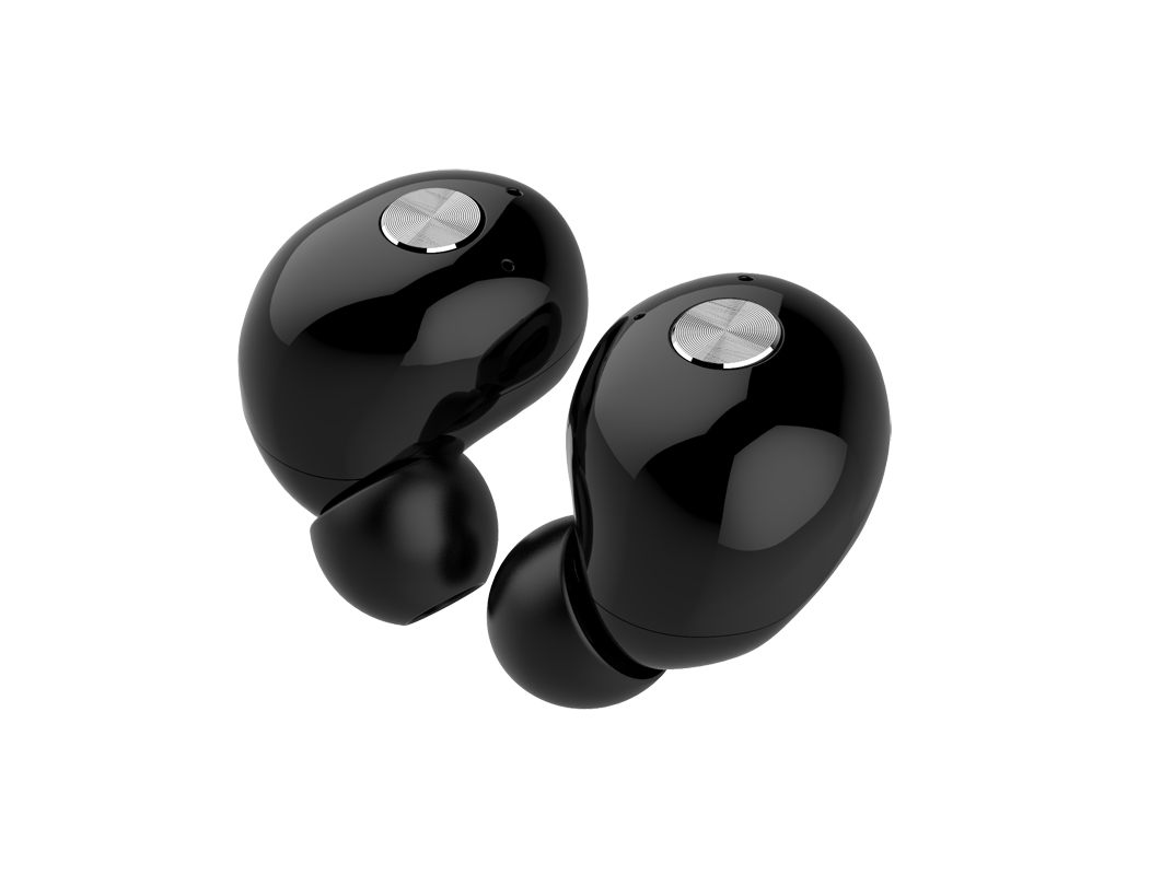 CoolBox COO-AUB-P03BK headphones/headset Wireless In-ear Calls/Music Bluetooth Black – image 1