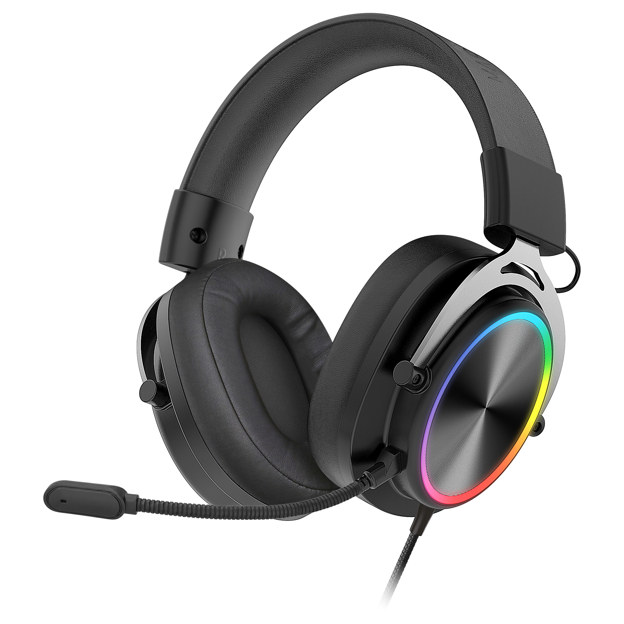 Mars Gaming MHFORGE headphones/headset Wired Head-band USB Type-C / USB Type-A Black – image 1
