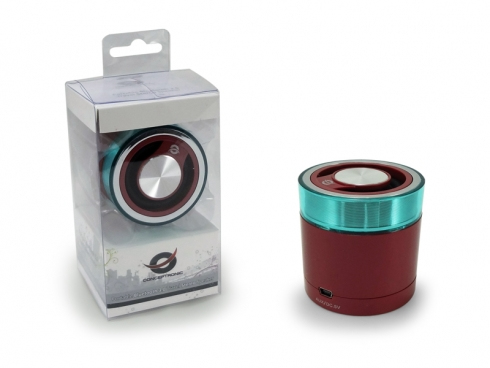 Conceptronic CLLSPK30BTR portable/party speaker Mono portable speaker Blue, Red – image 2