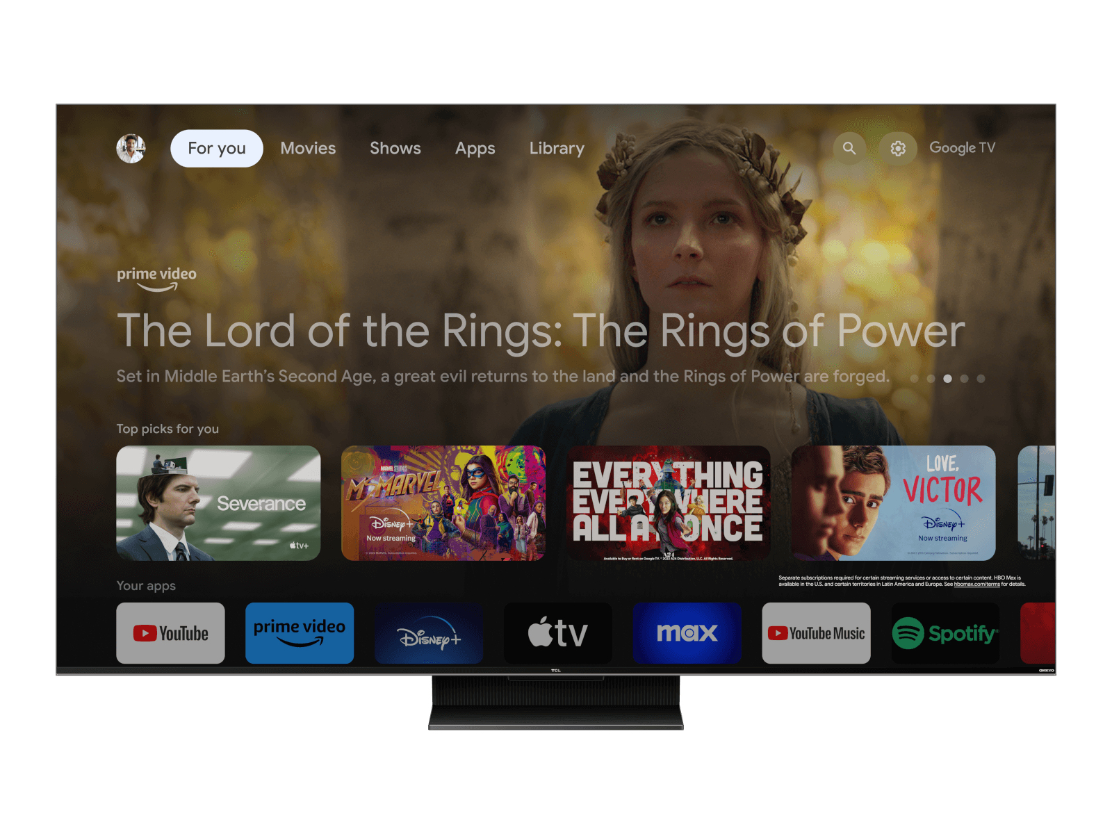 TCL C80 75C809 TV – image 7