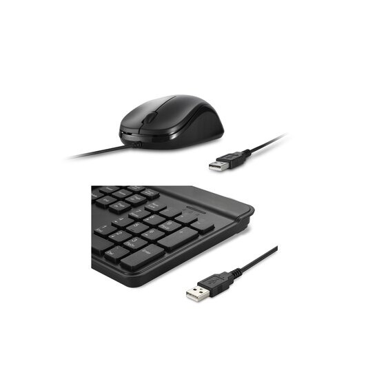 Kensington KM201 keyboard Mouse included Home/Office USB QWERTY Black – image 3