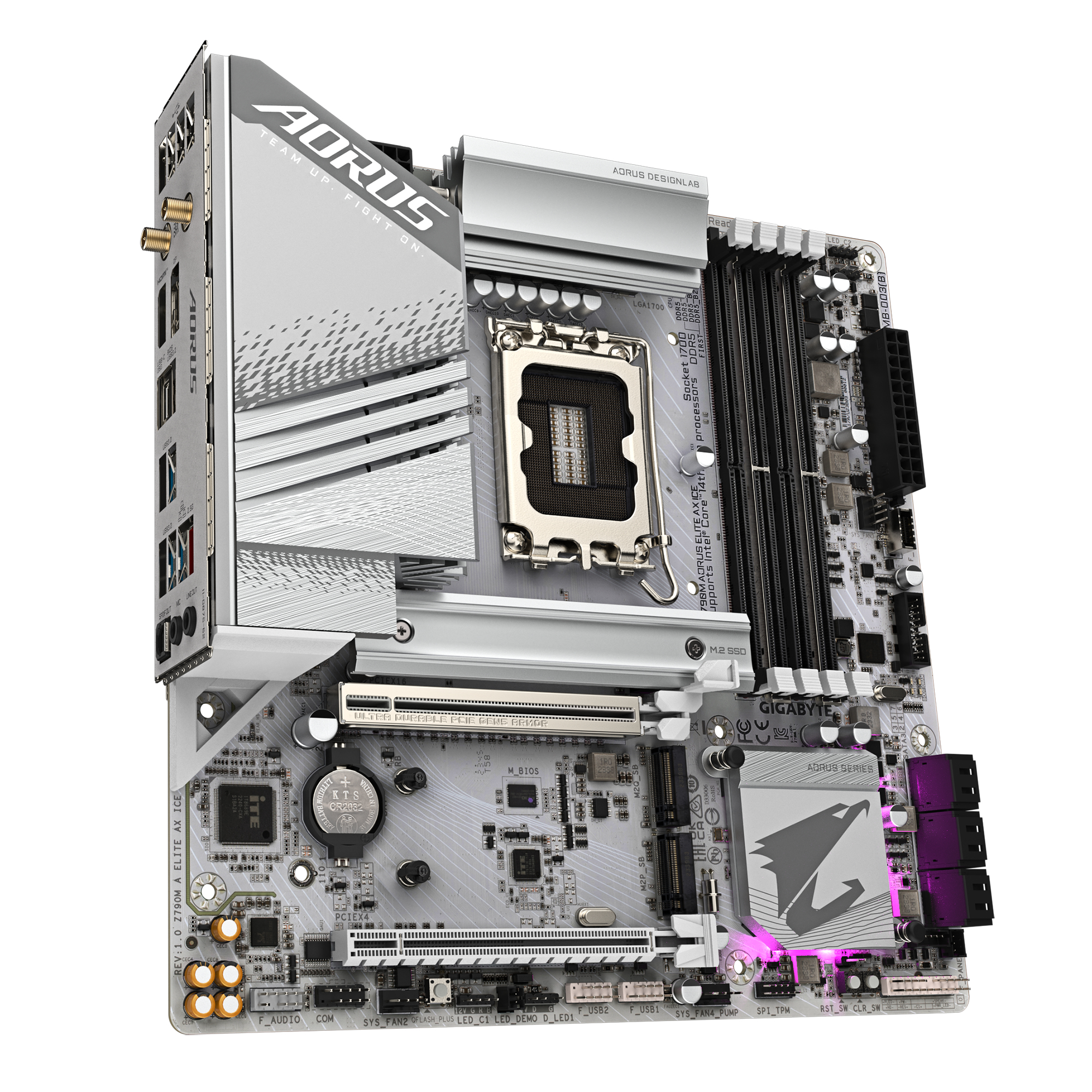 GIGABYTE Z790M AORUS ELITE AX ICE – image 3