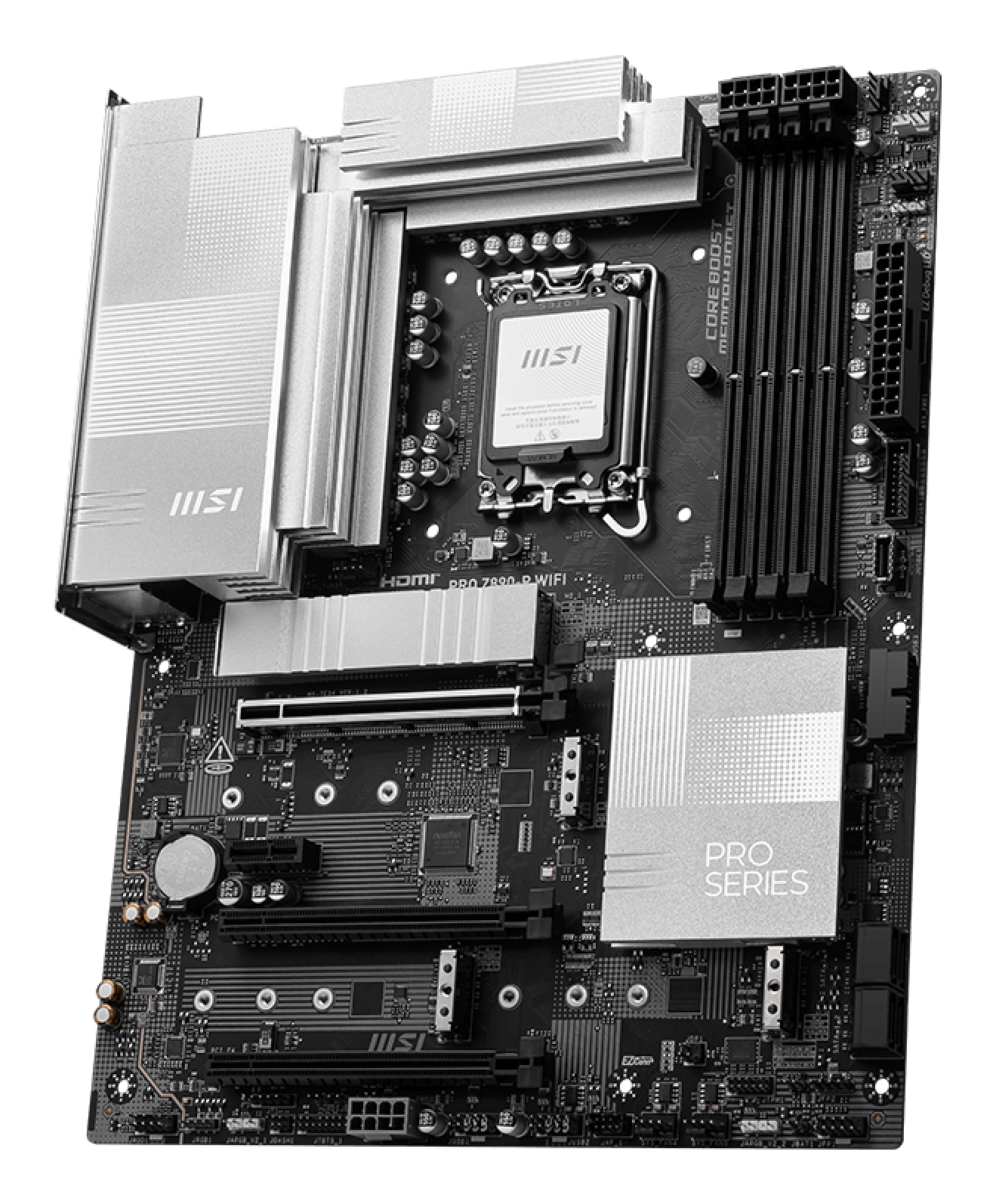 Tarjeta Madre MSI PRO Z890-P WIFI - Socket 1851 - 4xDDR5 - 4800/6400(OC)MHz - HDMI - DisplayPort - USB - ATX - PRO Z890-P WIFI