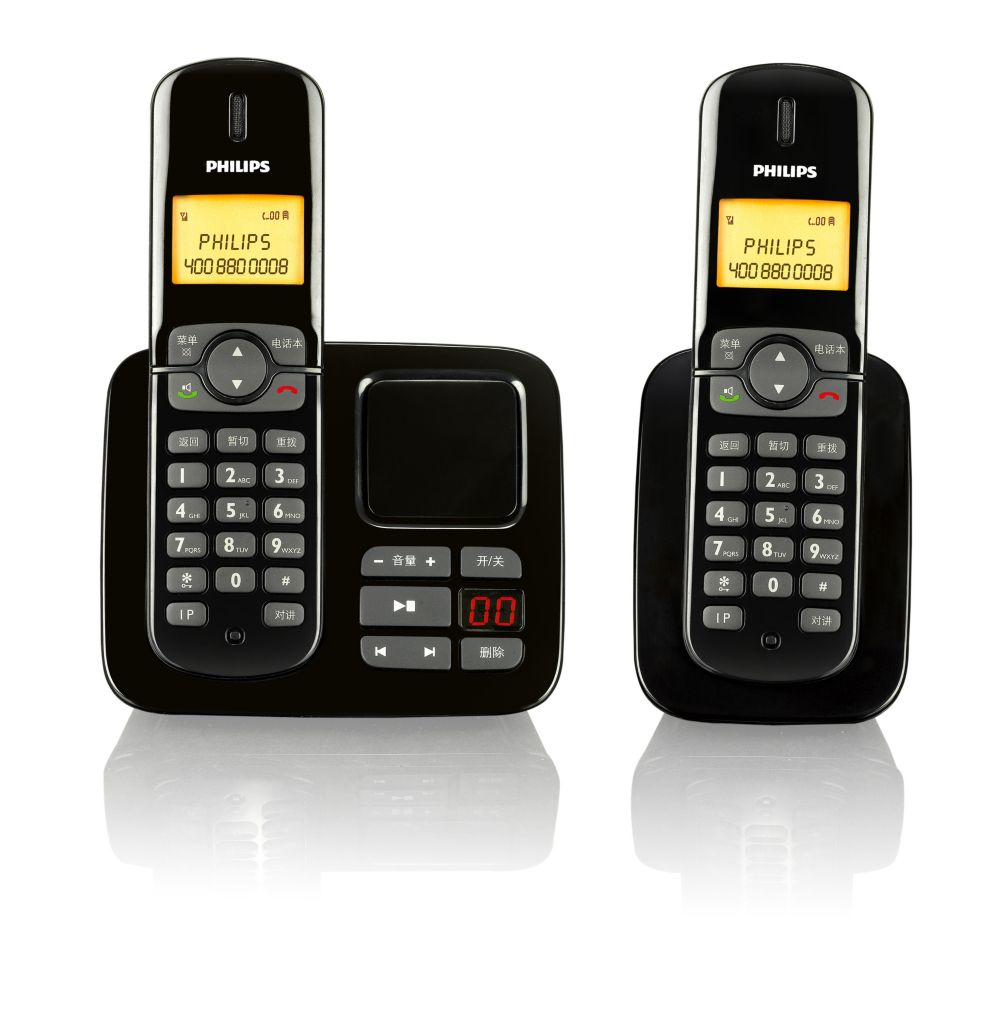 Philips Perfect sound Cordless phone answer machine DCTG2752B/93