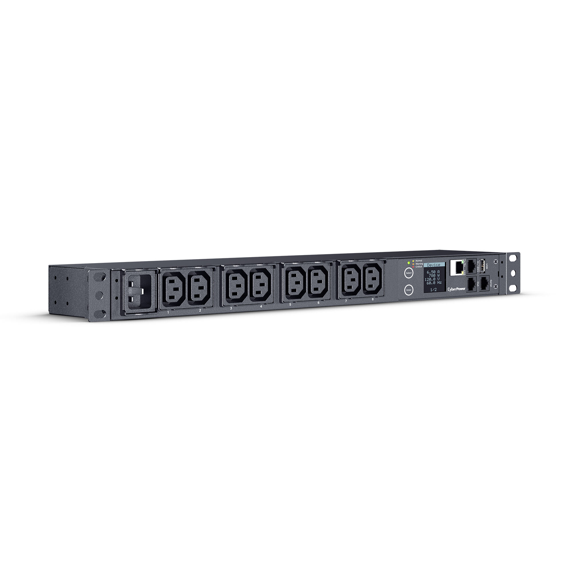 CyberPower PDU31006 power distribution unit (PDU) 8 AC outlet(s) 1U Black – image 2