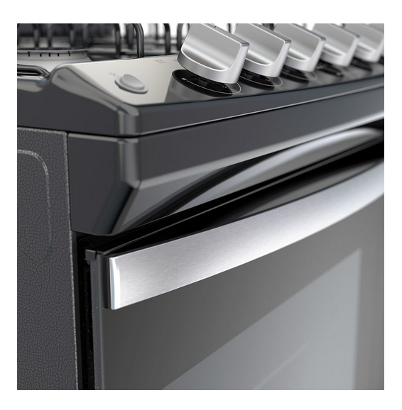 Whirlpool WFR3000B cooker Freestanding cooker Gas Black – image 4