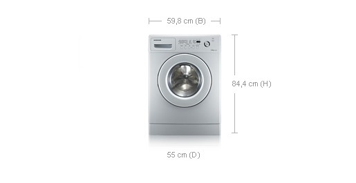 Samsung WF7604NAW washing machine Front-load – image 2