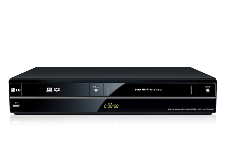 LG RCT699H DVD recorder Black