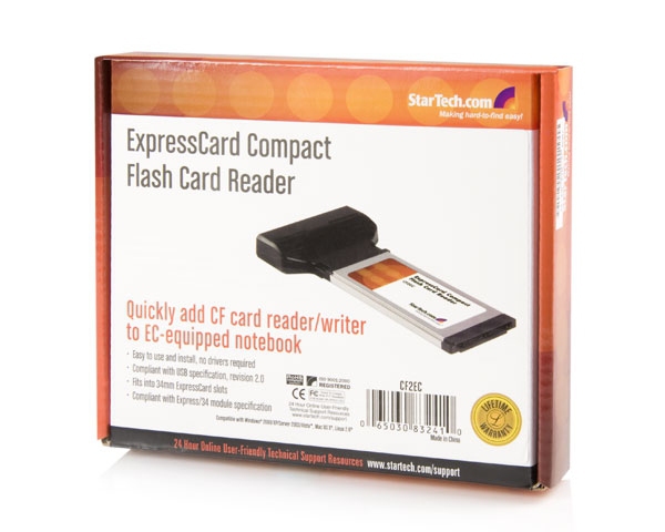 StarTech.com ExpressCard CF Media Memory Card Reader – image 5