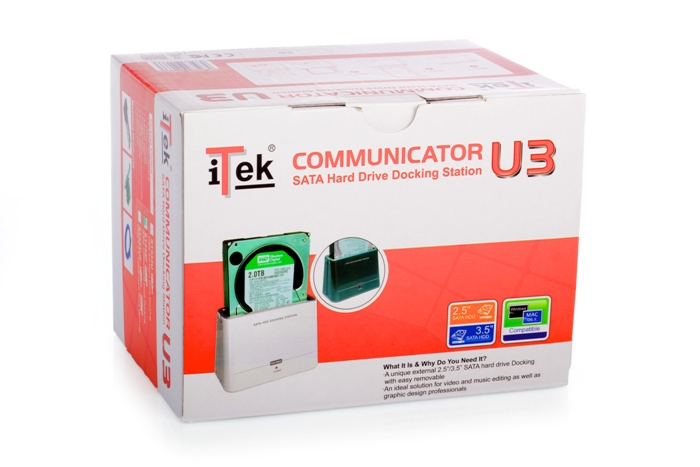 itek ITST333F laptop dock/port replicator White – image 2