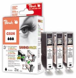 Peach 314156 ink cartridge 3 pc(s) Black
