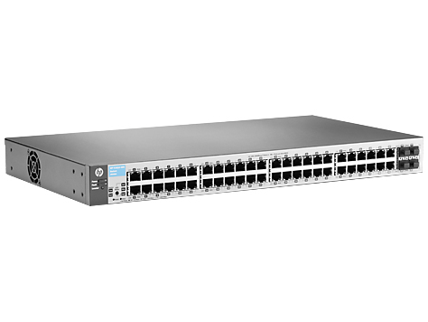 HP V 1810-48G Managed L2 Gigabit Ethernet (10/100/1000) 1U Black – image 3