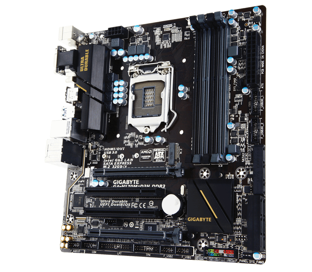 GIGABYTE GA-H170-D3H DDR3 – image 3