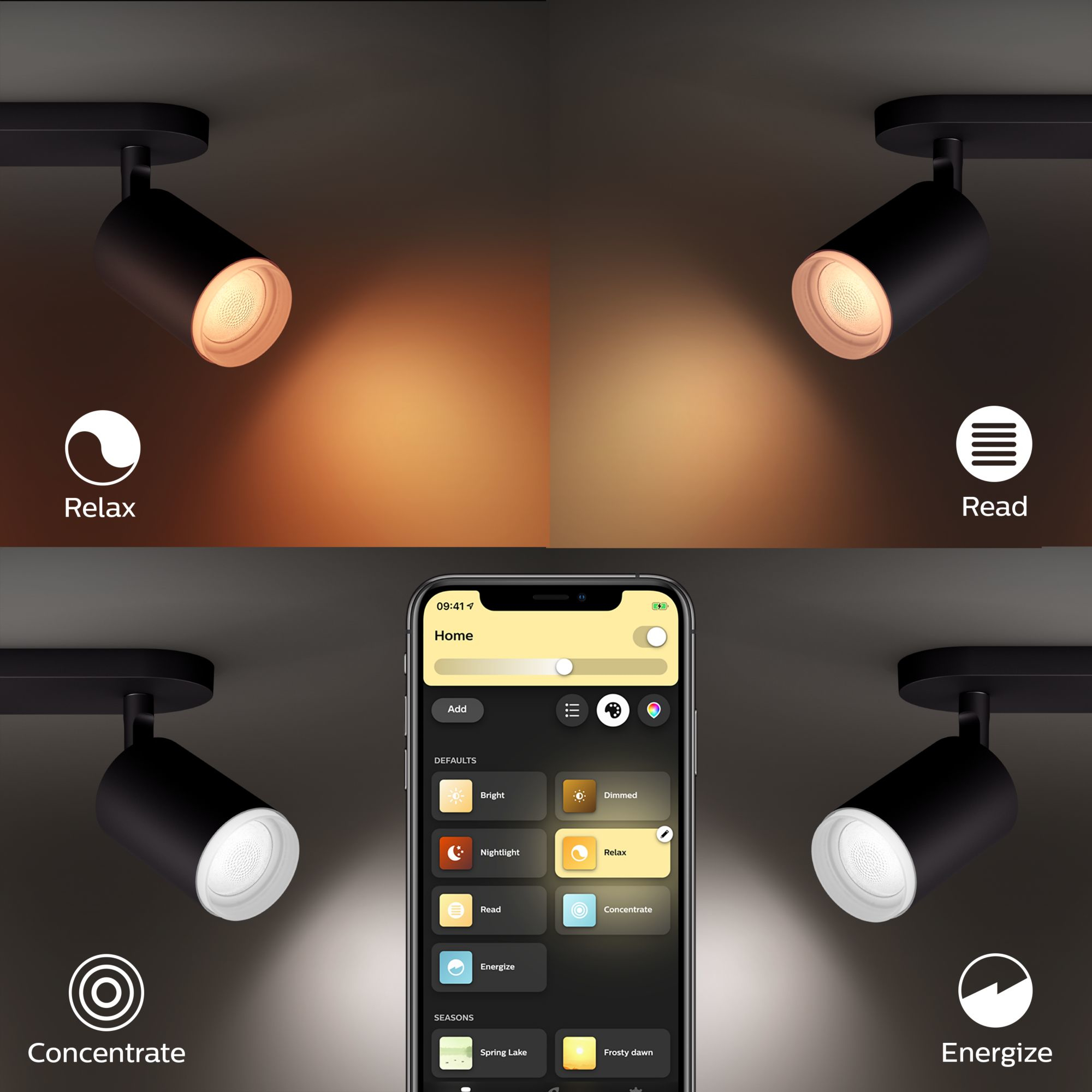 Philips by Signify Philips Hue White and colour ambience Fugato double spotlight – image 7