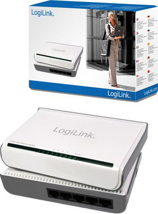 LogiLink NS0052 network switch Unmanaged White – image 2