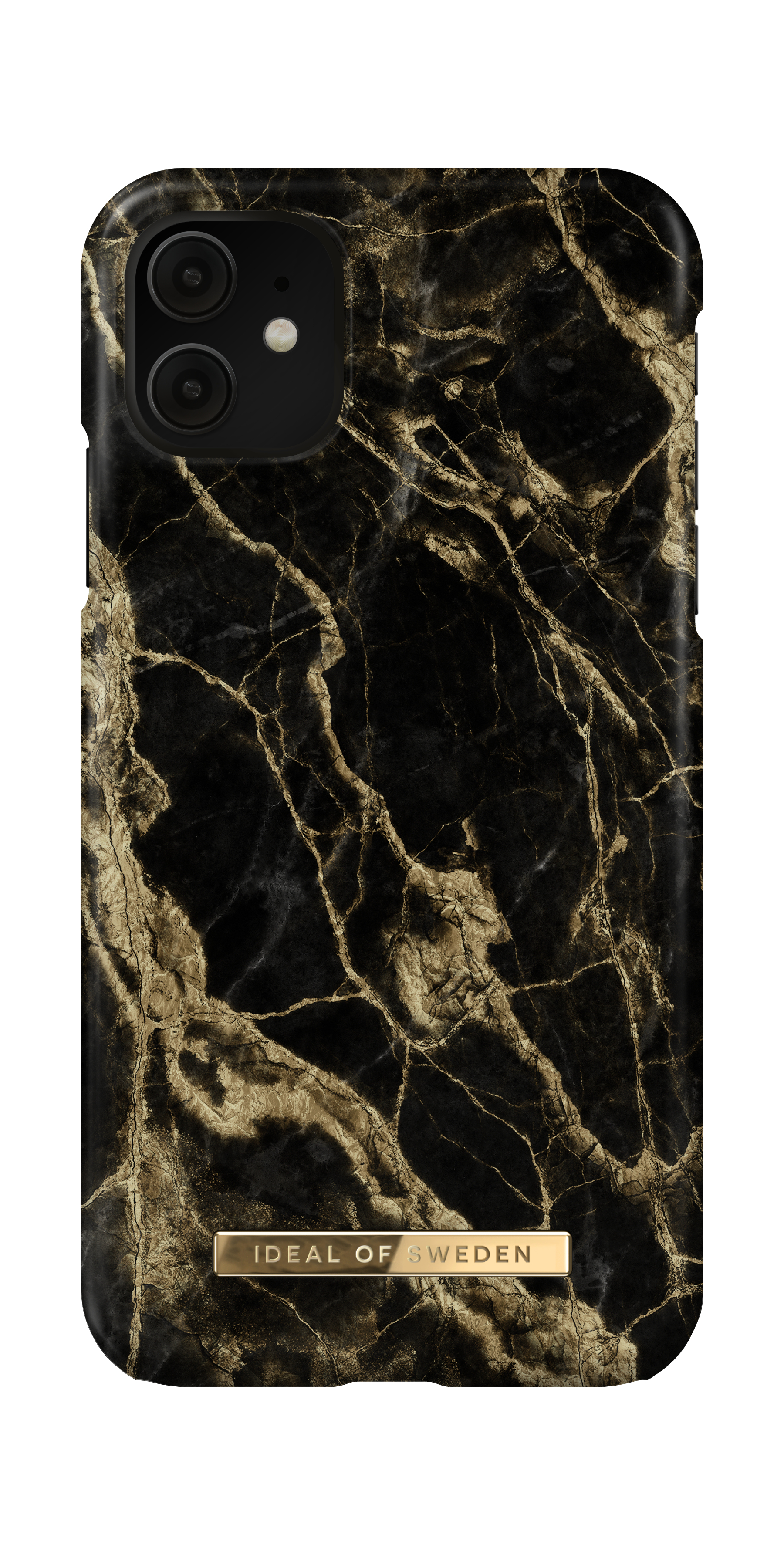 iDeal of Sweden Printed Case iPhone 11/XR Golden Smoke Marble – image 3