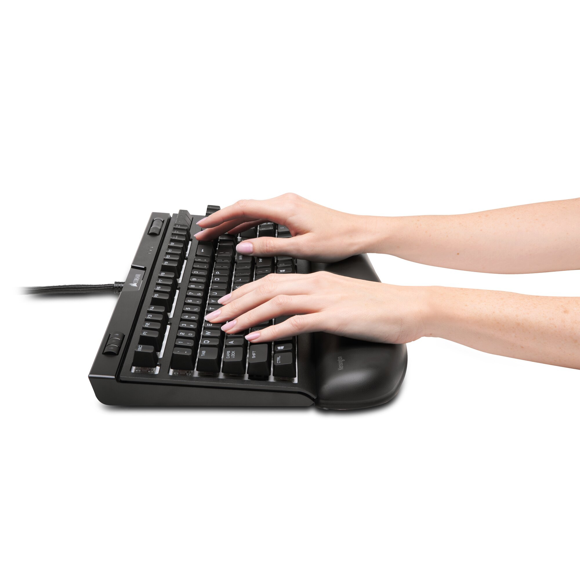 Kensington TAS Ergosoft Handgelenkauflage schwarz Tastaturzubehör