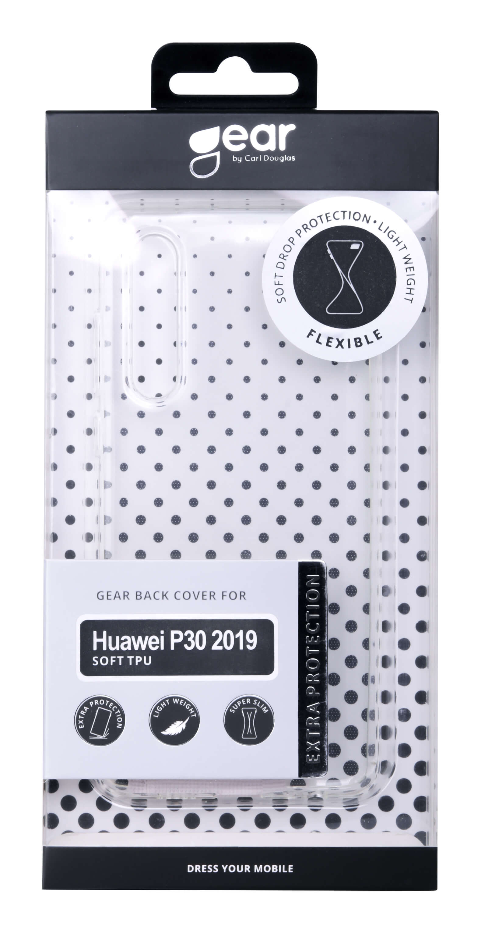 Gear Phone Case TPU Transparent - Huawei P 30 2019 – image 2