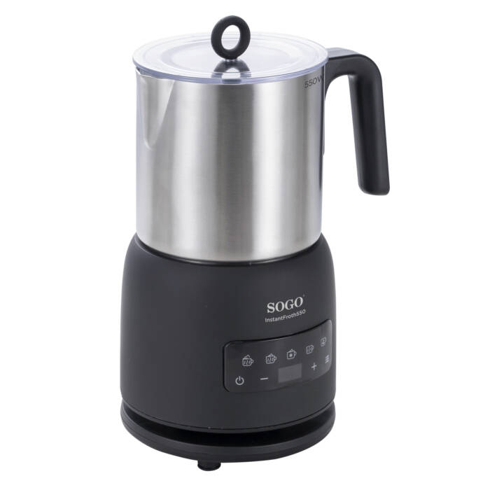 Sogo KET-SS-7720 milk frother/warmer Automatic milk frother/warmer Black, Stainless steel – image 3