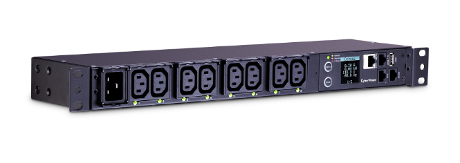 CyberPower PDU81006 power distribution unit (PDU) 8 AC outlet(s) 1U Black – image 3