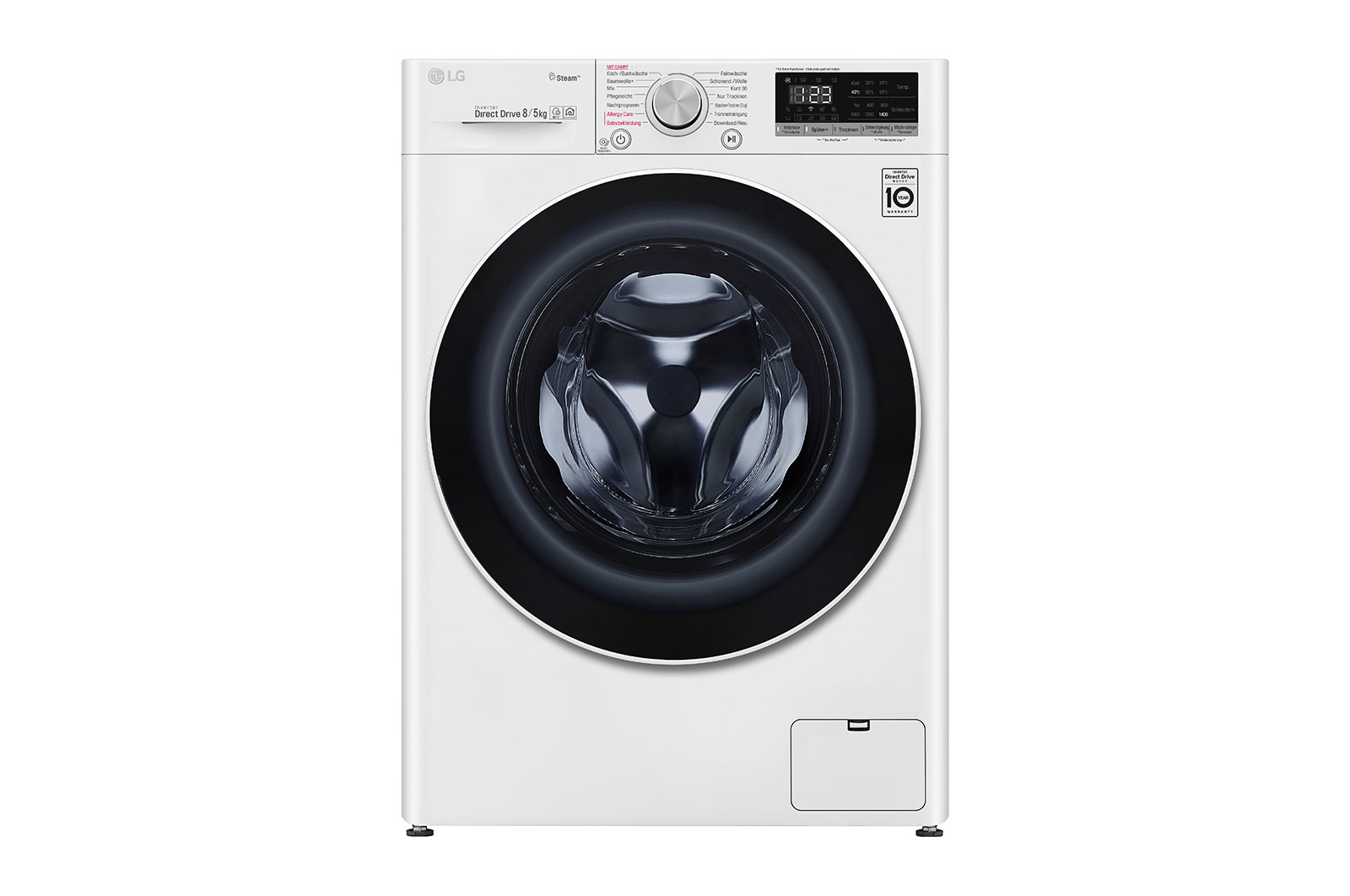 LG V4WD850 washer dryer Freestanding Front-load White