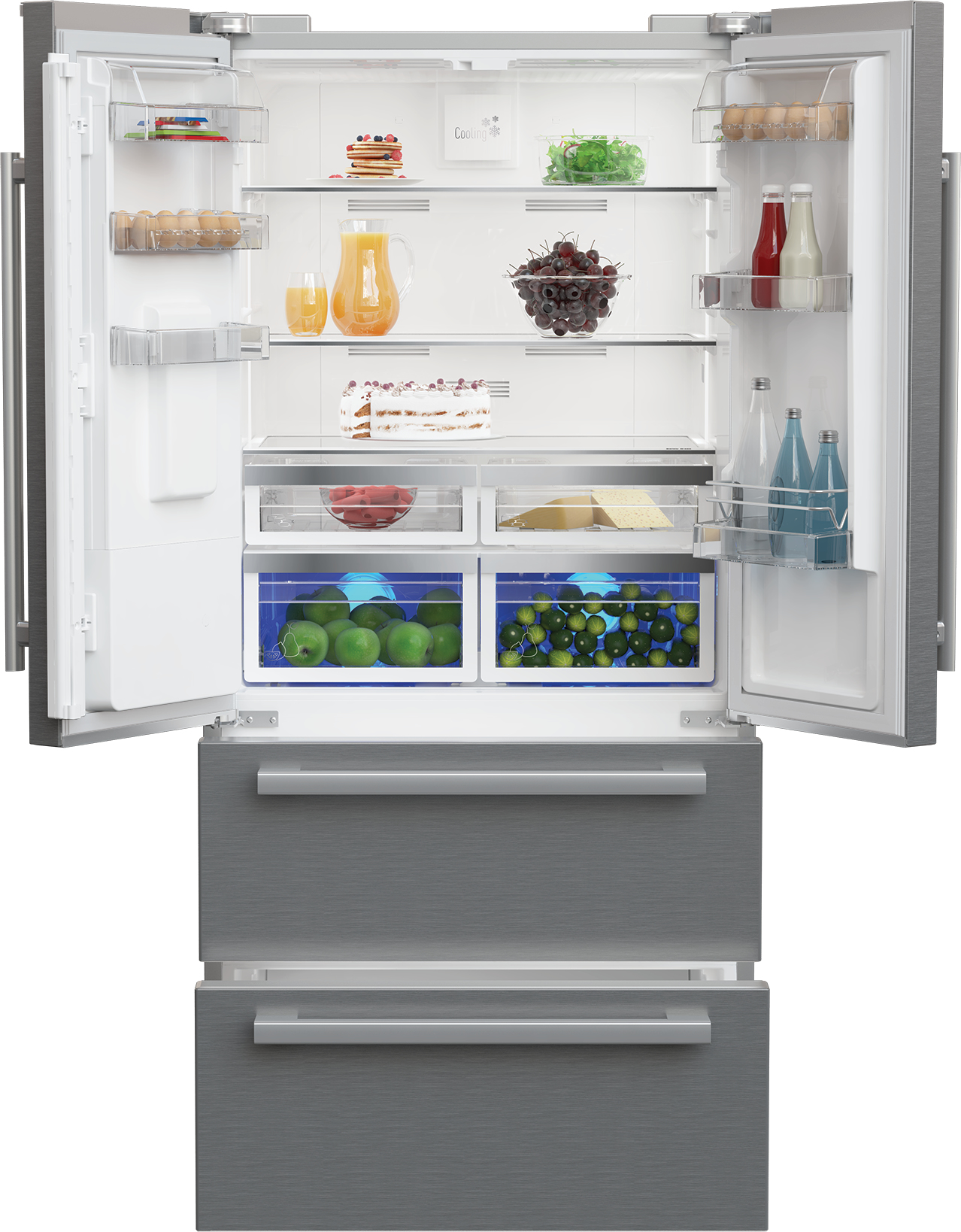 Blomberg KFD4953XD Innovative Two Door + Two Drawer Fridge Freezer – image 3