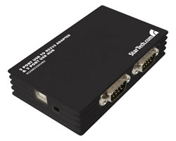 StarTech.com 2 Port USB to RS232 Adapter / 2 Port USB Hub