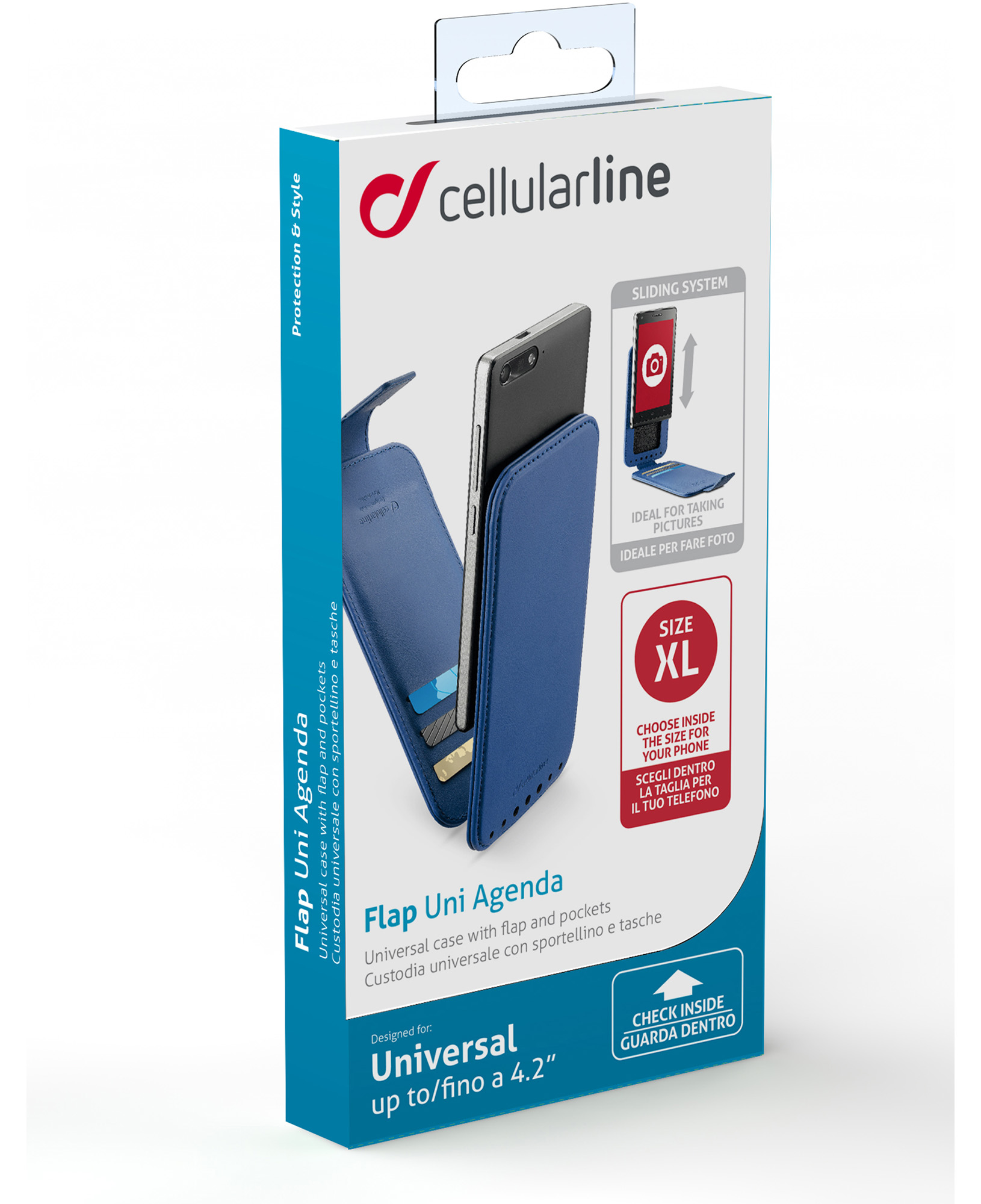 Cellularline Flap Uni Agenda - Smartphones up to 4.2” – image 5