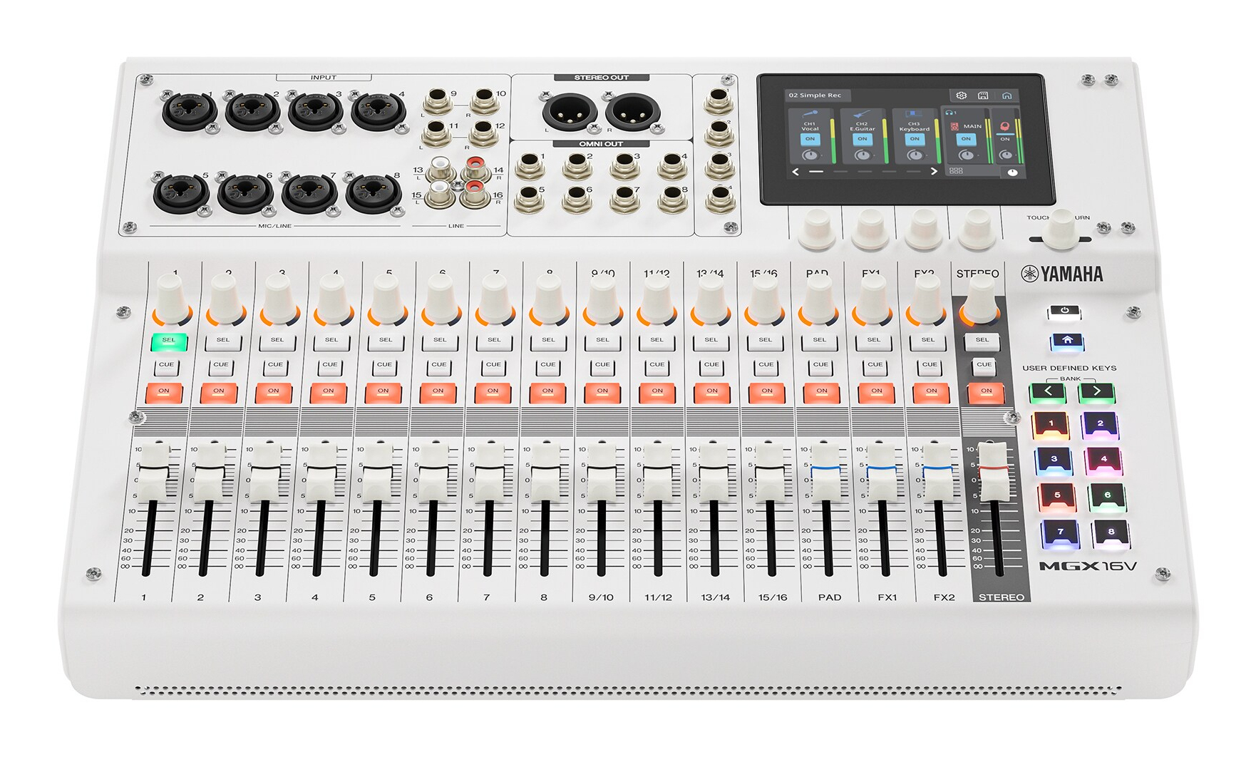 Yamaha MGX16VW 22 channels White – image 2