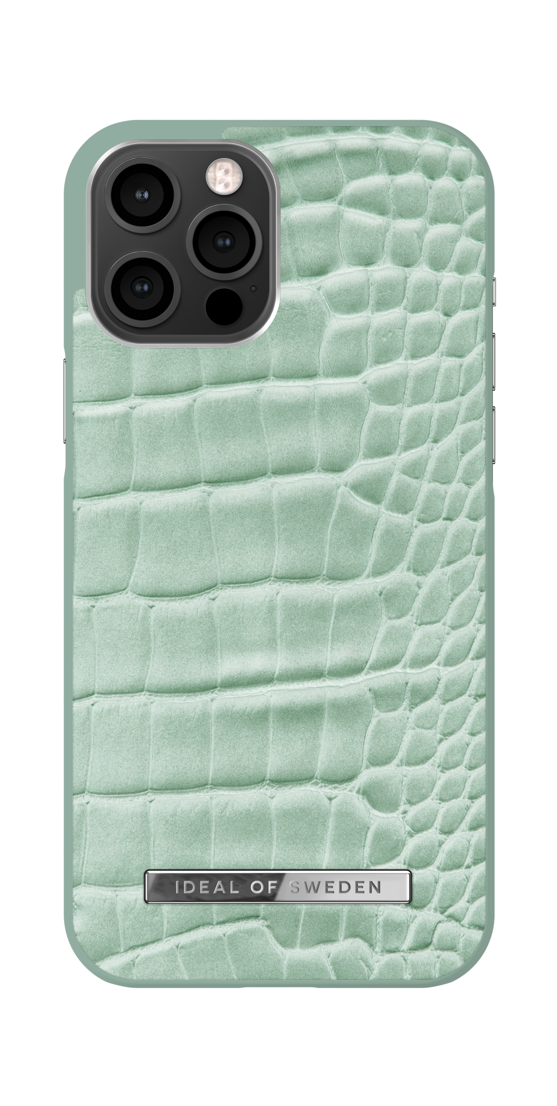 iDeal of Sweden Atelier Case iPhone 12 PRO MAX Mint Croco – image 3