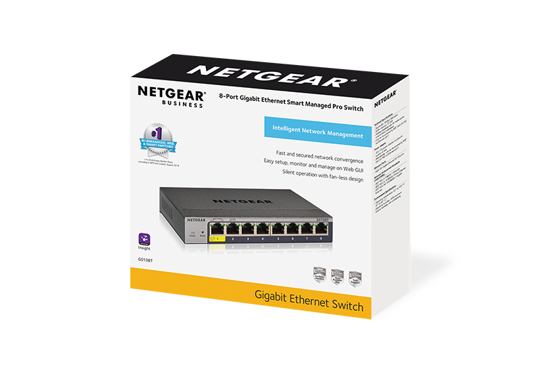 NETGEAR 8-Port Gigabit Ethernet Smart Switch (GS108T) – image 5