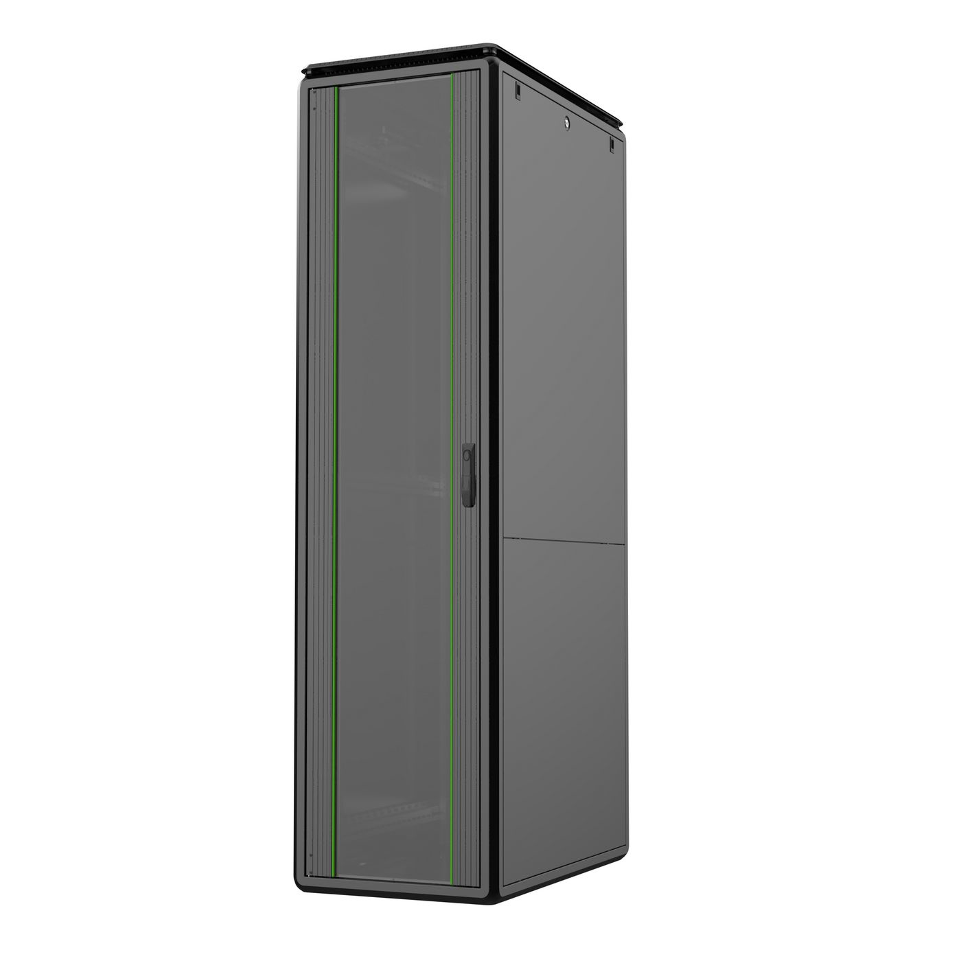 Lanview RDL46U61BL rack cabinet 46U Freestanding rack Black