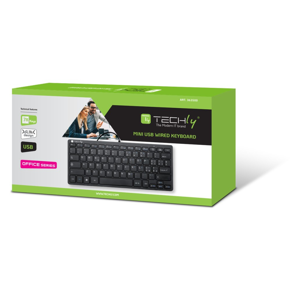 Techly IDATA KB-122UBK – image 2