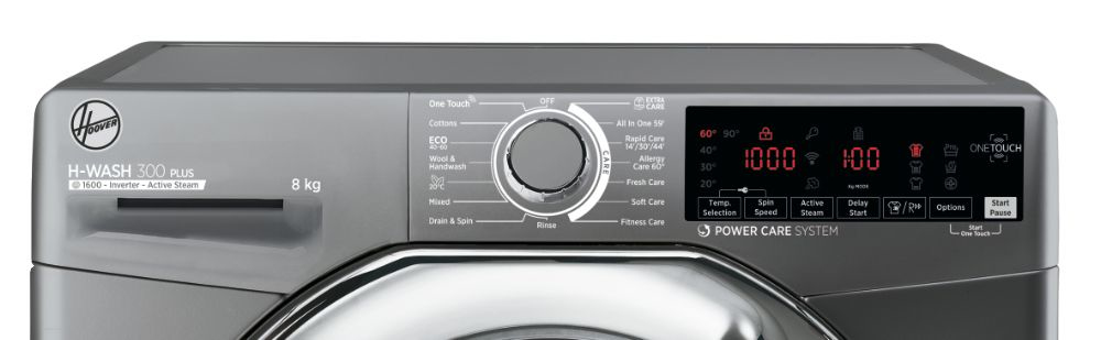 Hoover H-WASH 300 PLUS H3WS68TAMCGE/-80 washing machine Front-load – image 2