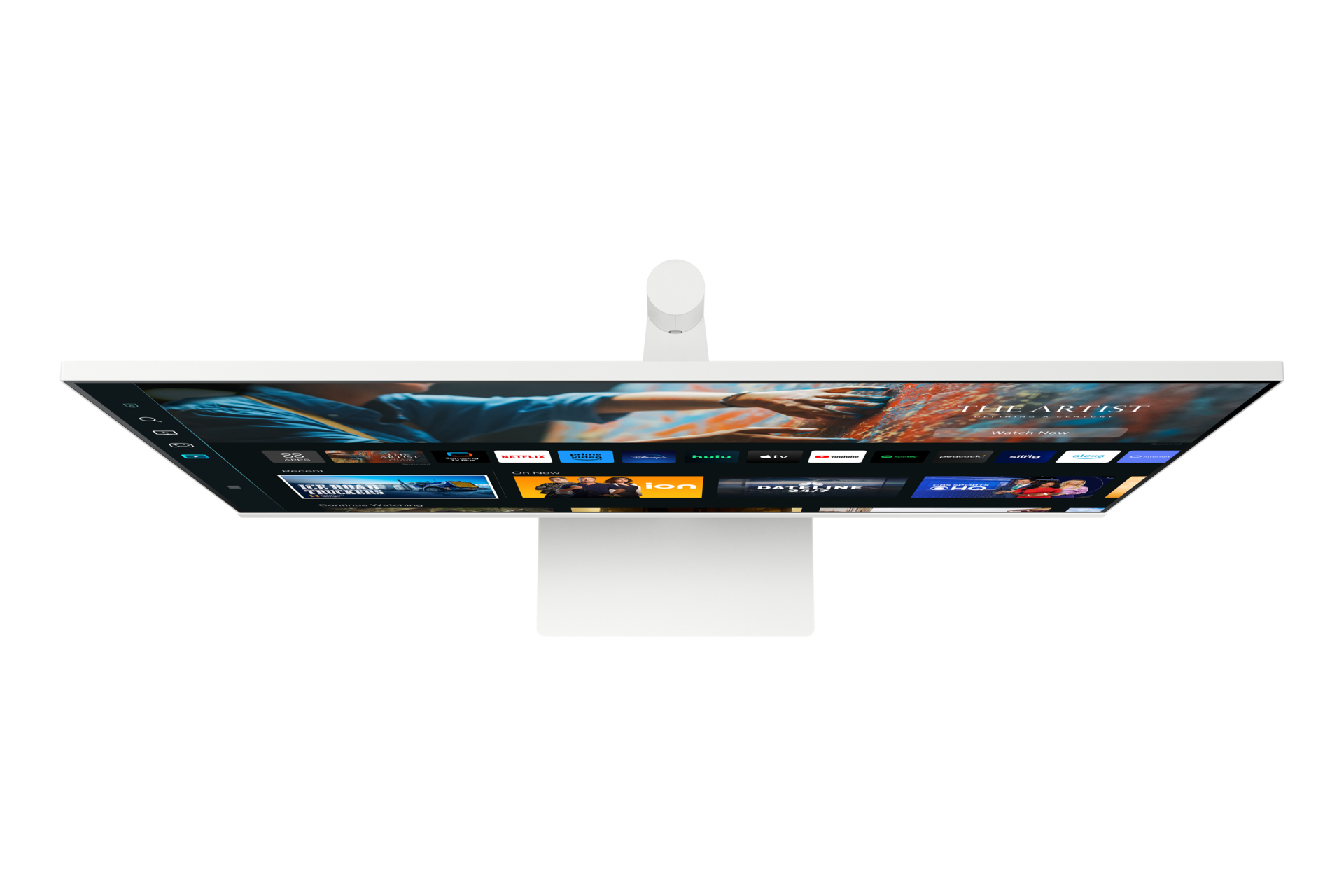 Samsung 27" M70C, USB-C, UHD White Smart Monitor with Speakers & Remote – image 5