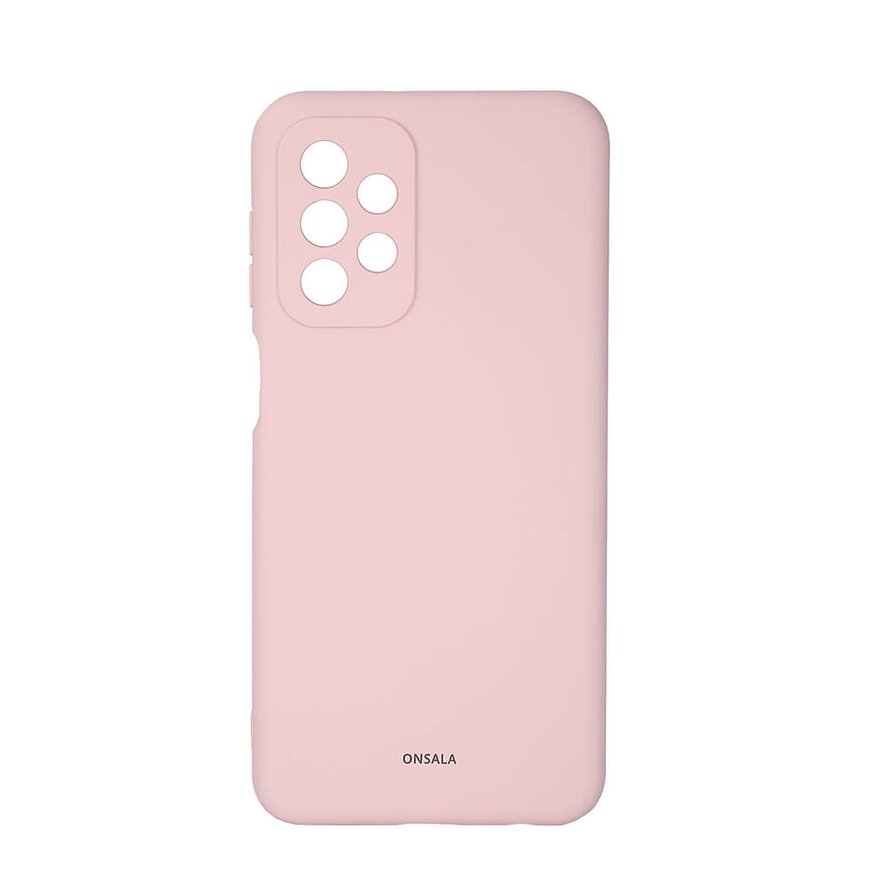 Onsala Phone Case Silicone Chalk Pink - Samsung Galaxy A23 – image 1