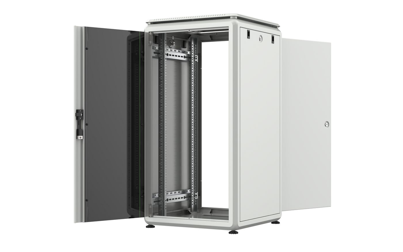 Lanview RDL22U66WH rack cabinet 22U Freestanding rack White – image 2