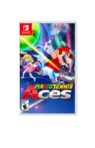 Nintendo Switch+Mario Tennis Aces+headset – image 5