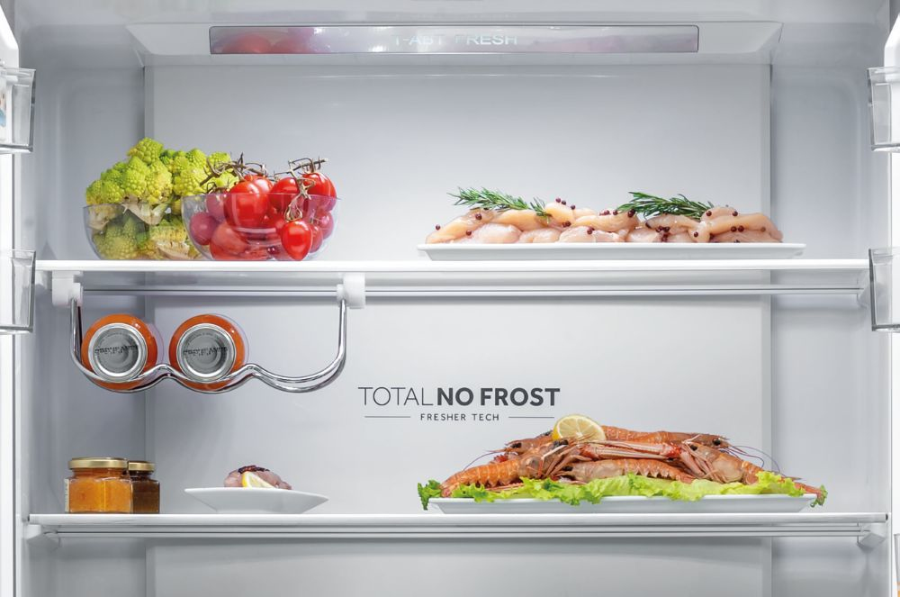 Haier Cube 90 Series 5 HTF-520IP7 side-by-side refrigerator Freestanding – image 3