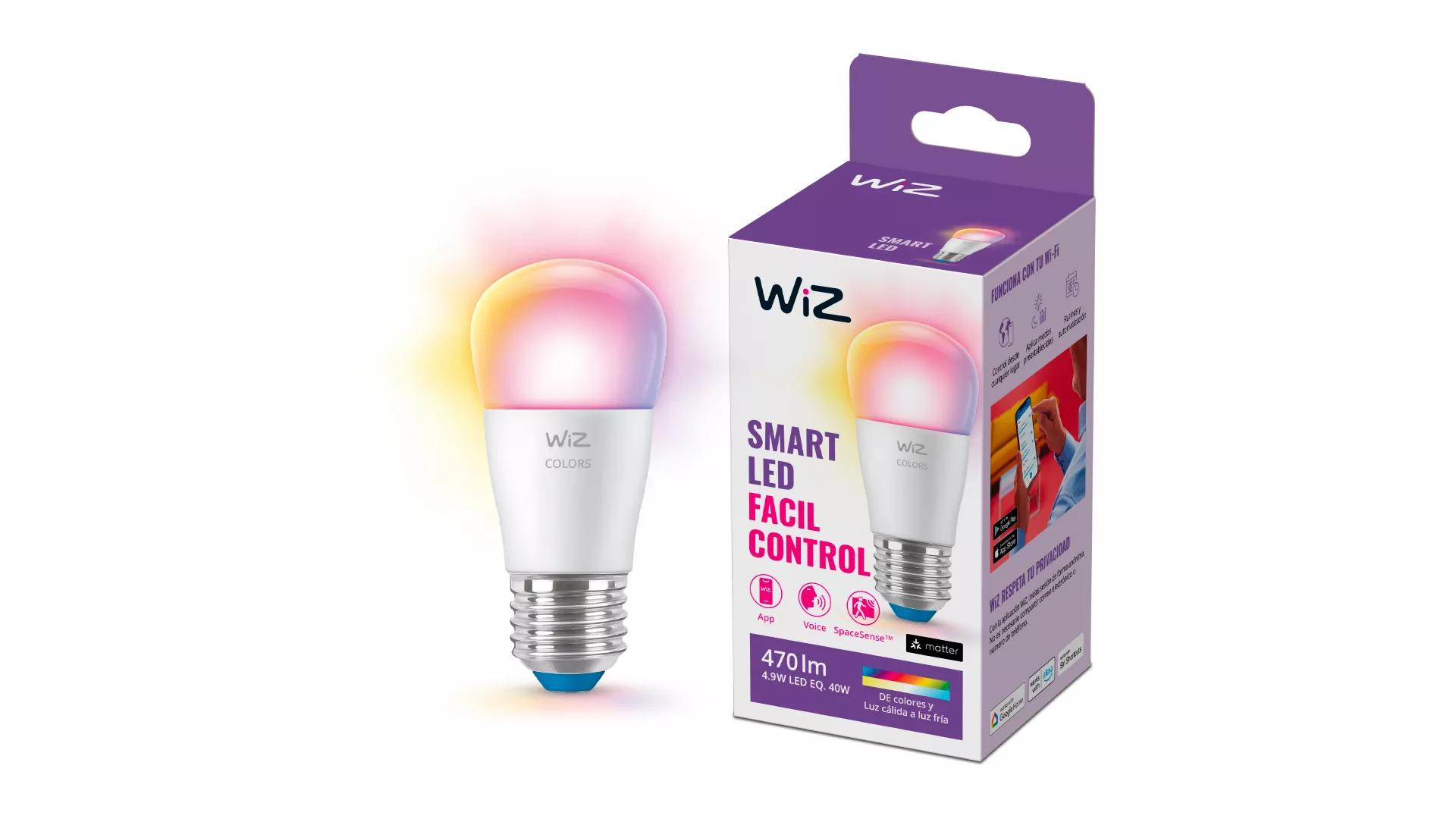 WiZ 8720169075634 smart lighting Smart bulb Wi-Fi/Bluetooth – image 2