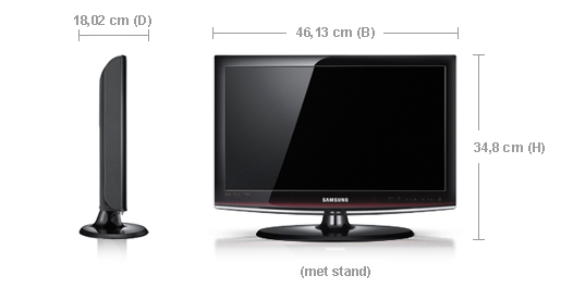 Samsung LE19C450 48.3 cm (19") HD Black – image 6