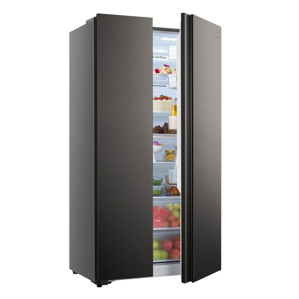 Hisense H670SIT side-by-side refrigerator Freestanding – image 3