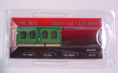 Nilox 1GB DDR3 SO-DIMM
