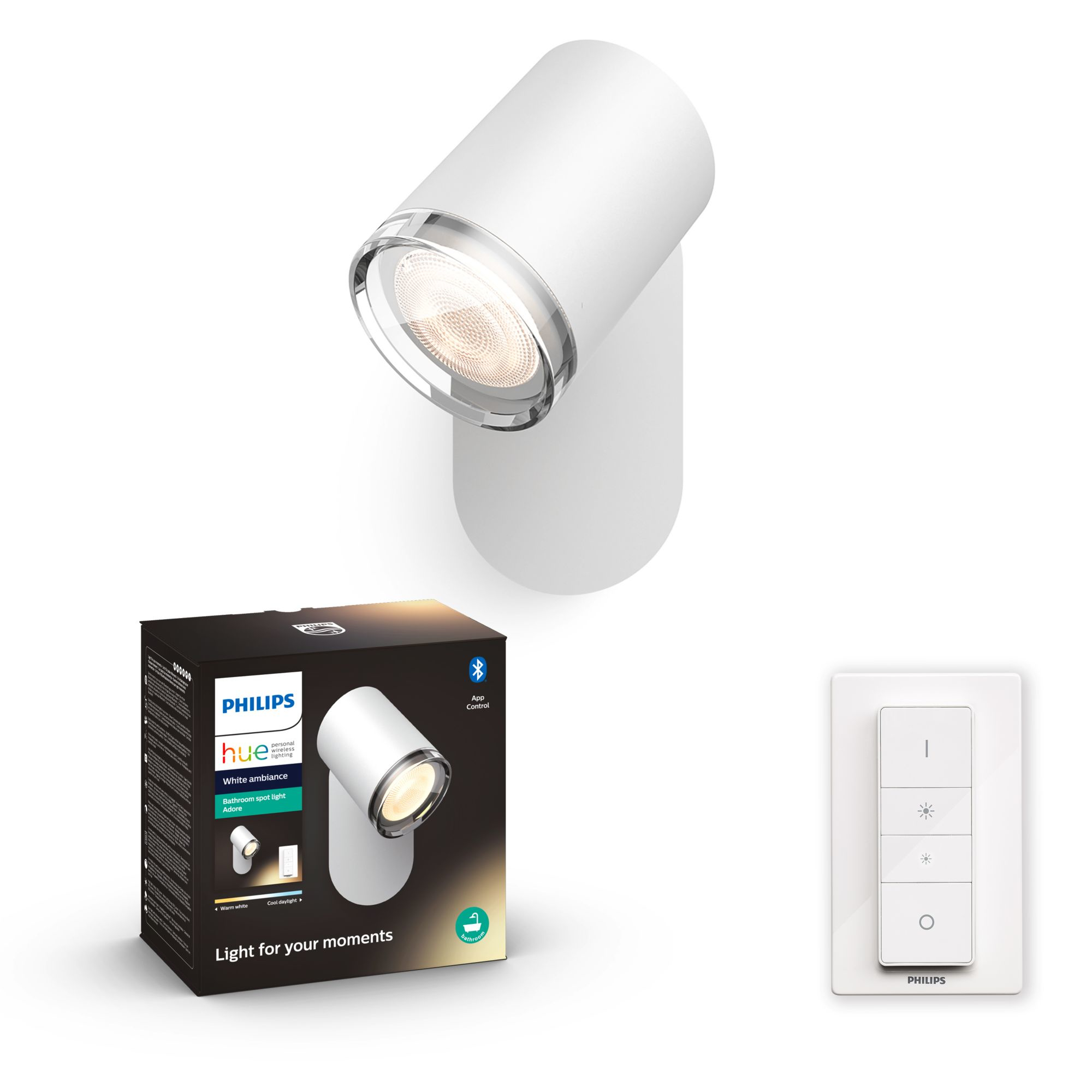 Philips by Signify Philips Hue White ambience Adore Bathroom spot light – image 5