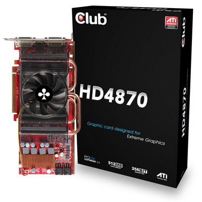 CLUB3D HD 4870, 512MB, GDDR5