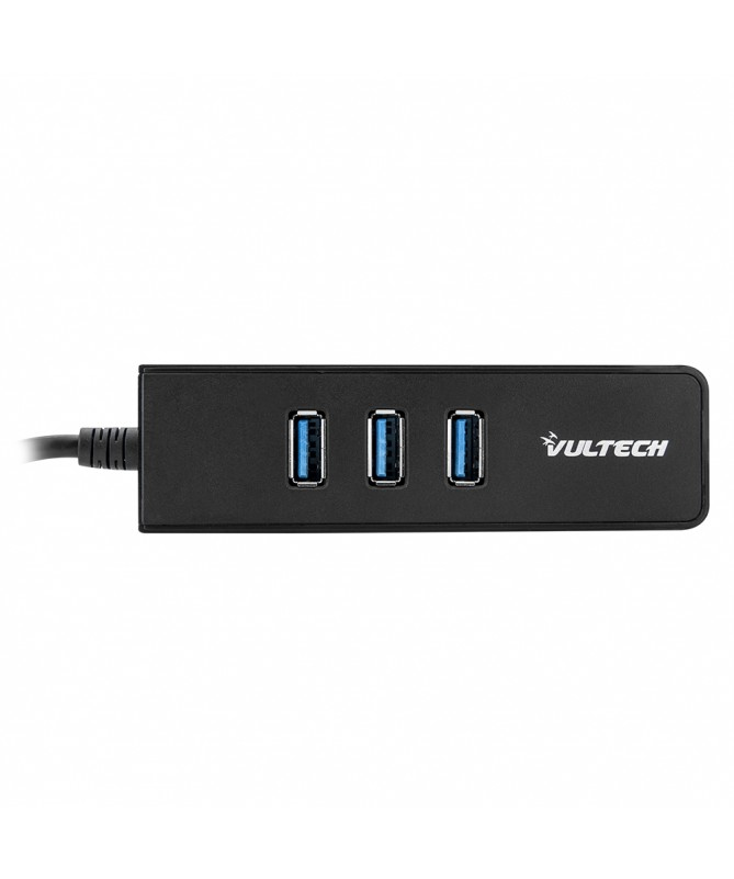 Vultech HRJ-03USB3 laptop dock/port replicator Wired USB 3.2 Gen 1 (3.1 Gen 1) Type-A Black – image 2